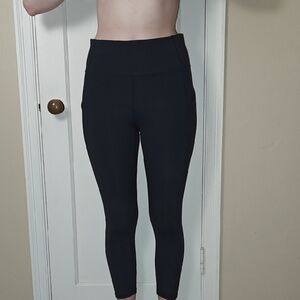 Fabletics PureLuxe Sleek Black High-Rise Leggings